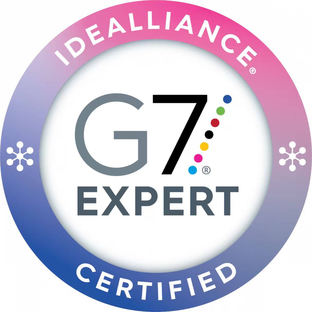 G7 Expert Certified 标识